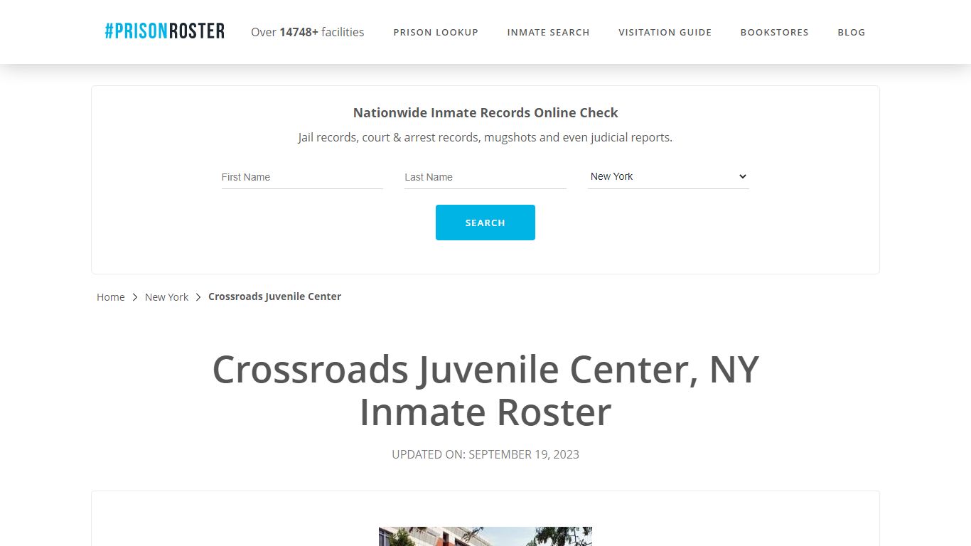 Crossroads Juvenile Center, NY Inmate Roster - Prisonroster